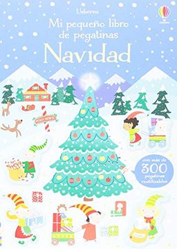 portada Mi Pequeño Libro de Pegatinas, Navidad. (in Spanish)