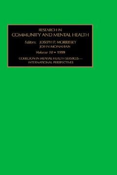 portada research in community and mental health: vol 10 (en Inglés)
