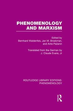 portada Phenomenology and Marxism (en Inglés)