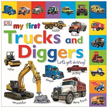 portada My First Trucks and Diggers Let's Get Driving (My First Board Book)