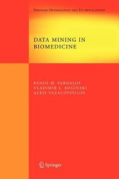 portada data mining in biomedicine (en Inglés)