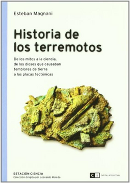 portada Historia de los Terremotos de los Mitos a la Ciencia de (in Spanish)
