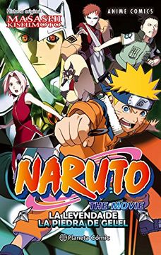 portada Naruto Anime Comic nº 03 La leyenda de la piedra de Gelel (NARUTO PELÍCULAS)