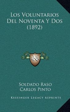 portada Los Voluntarios del Noventa y dos (1892) (in Spanish)