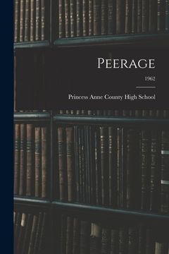 portada Peerage; 1962 (en Inglés)