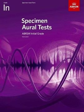 portada Specimen Aural Tests, Initial Grade: With Audio (Specimen Aural Tests (Abrsm)) 