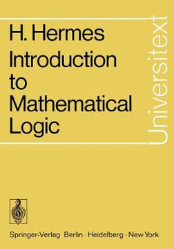 portada introduction to mathematical logic (en Inglés)