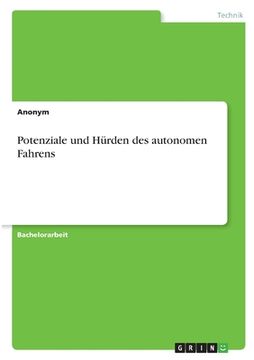 portada Potenziale und Hürden des autonomen Fahrens (en Alemán)