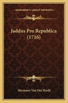 portada Jaddus Pro Republica (1716) (in Latin)