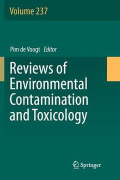 portada Reviews of Environmental Contamination and Toxicology Volume 237 (en Inglés)