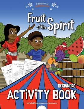 portada Fruit of the Spirit Activity Book for Beginners (en Inglés)