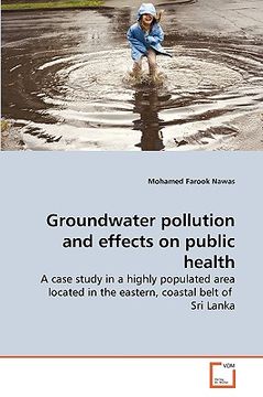 portada groundwater pollution and effects on public health (en Inglés)