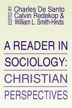 portada reader in sociology: christian perspectives (en Inglés)