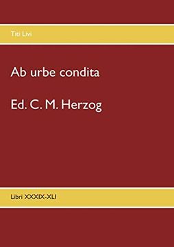 portada Ab Urbe Condita: Libri Xxxix-Xli