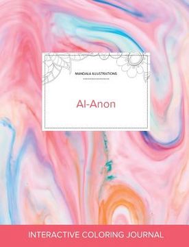 portada Adult Coloring Journal: Al-Anon (Mandala Illustrations, Bubblegum)