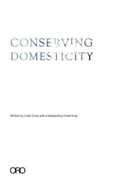 portada Conserving Domesticity (in English)