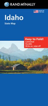 portada Rand McNally Easy to Fold: Idaho State Laminated Map (in English)