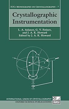 portada Crystallographic Instrumentation (International Union of Crystallography Monographs on Crystallography) 