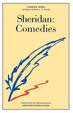 portada Sheridan: Comedies (Cass Series) (en Inglés)