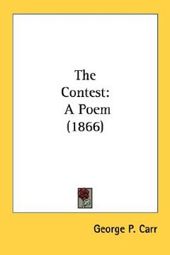 portada the contest: a poem (1866) (en Inglés)