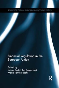 portada Financial Regulation in the European Union (en Inglés)