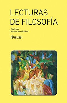 portada Lecturas de Filosofía (in Spanish)