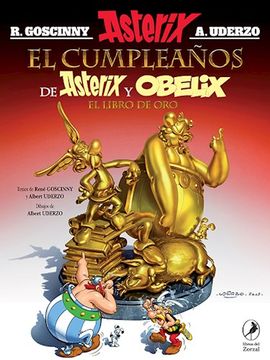portada Asterix 34 Cumpleaños de Asterix y Obelix el Libro de oro (in Spanish)