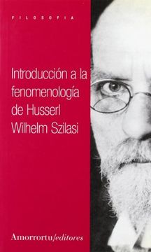 portada Introduccion a la Fenomenologia de Husserl