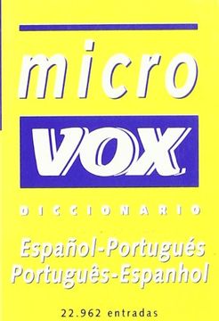 portada VOX Micro Espanol-Portugues Diccionario