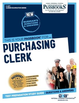 portada Purchasing Clerk (C-4371): Passbooks Study Guide (in English)