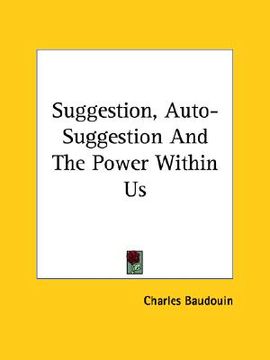 portada suggestion, auto-suggestion and the power within us