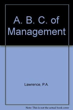 portada A. B. C. Of Management (en Inglés)
