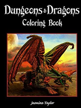 portada Dungeons & Dragons Coloring Book (en Inglés)