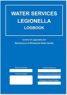 portada Water Services, Legionella Logbook (en Inglés)