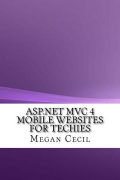 portada ASP.NET MVC 4 Mobile Websites For Techies (en Inglés)