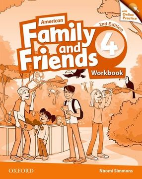 portada American Family and Friends: Level Four: Workbook With Online Practice: Supporting all Teachers, Developing Every Child 