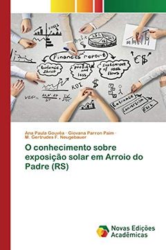 portada O Conhecimento Sobre Exposição Solar em Arroio do Padre (Rs) (en Portugués)
