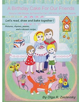 portada A Birthday Cake for our Friends: Let's Read, Draw, and Bake Together (English Version) 