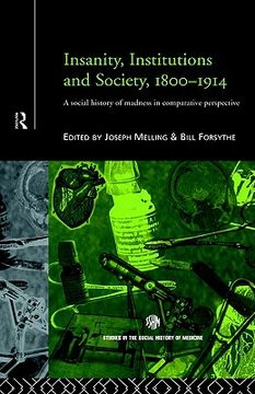 portada insanity, institutions and society, 1800-1914 (in English)
