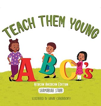 portada Teach Them Young Abc's African American Edition (en Inglés)