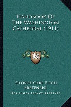 portada handbook of the washington cathedral (1911) (en Inglés)