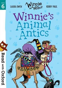 portada Read With Oxford: Stage 6: Winnie and Wilbur: Winnie's Animal Antics (en Inglés)