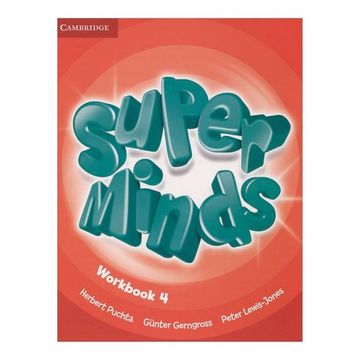 portada Super Minds. Workbook. Per la Scuola Elementare. Con Espansione Online: Super Minds 4 Workbook (in English)