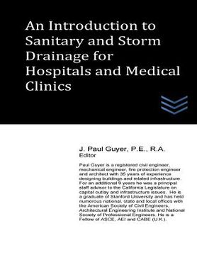 portada An Introduction to Sanitary and Storm Drainage for Hospitals and Medical Clinics (en Inglés)