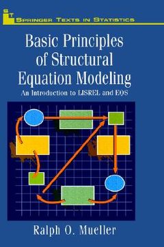 portada basic principles of structural equation modeling: an introduction to lisrel and eqs (en Inglés)