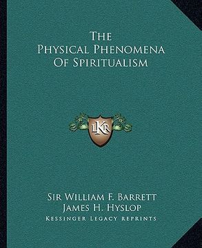 portada the physical phenomena of spiritualism