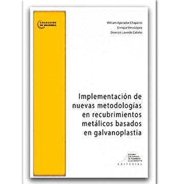 portada Implementación de Nuevas Metodologías en Recubrimientos Metálicos Basados en Galvanoplastia