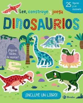 portada Lee, construye y juega. Dinosaurios (in Spanish)