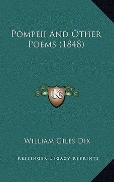 portada pompeii and other poems (1848) (en Inglés)