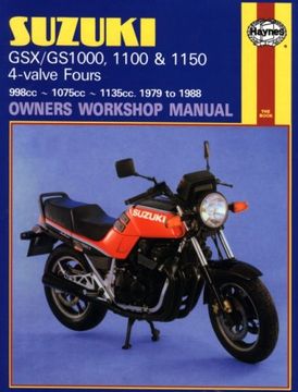 portada Suzuki Gsx/Gs1000 1100 and 1150 4-Valve Fours Owners Workshop Manual/No 737 (in English)